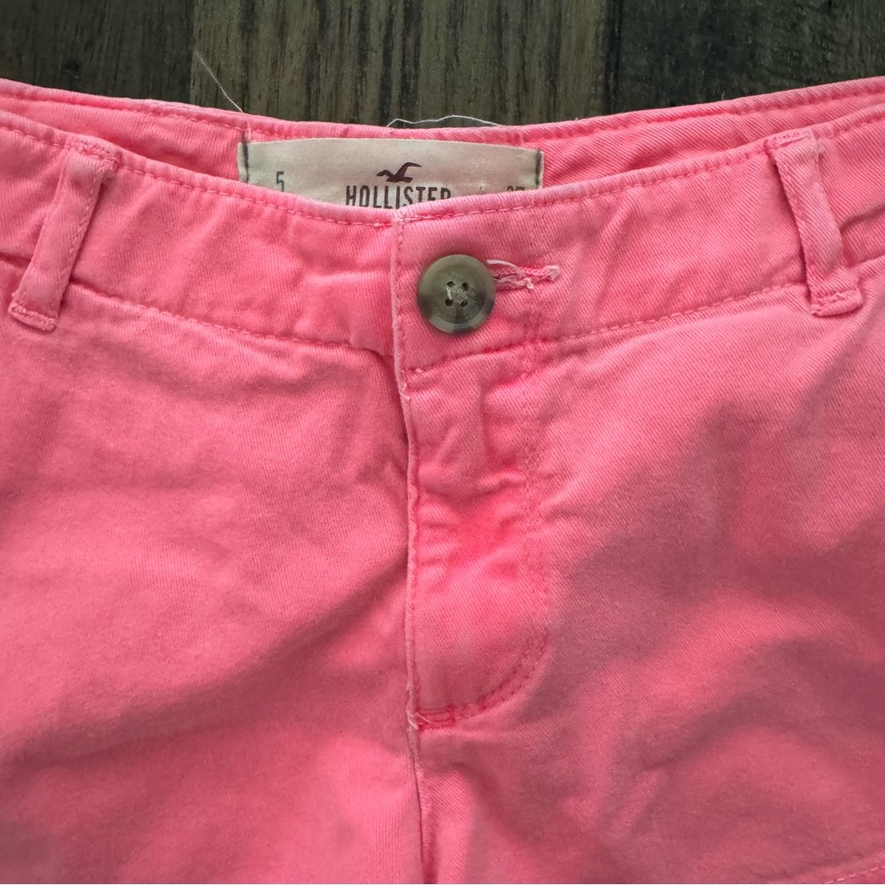 Hollister Neon Pink Shorts - Picture 5 of 10